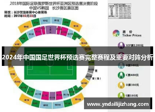 2024年中国国足世界杯预选赛完整赛程及重要对阵分析